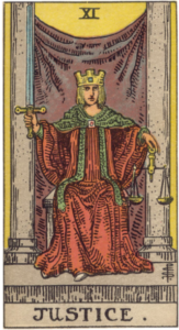 Justice — Major Arcana